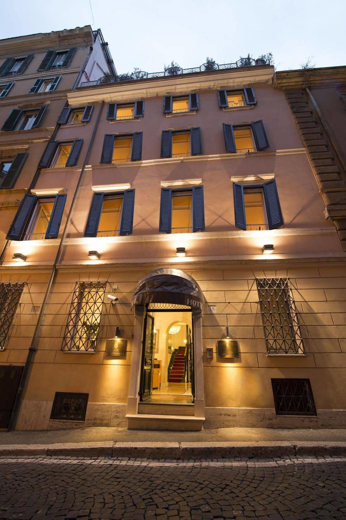 Hotel Gregoriana Рим Екстер'єр фото